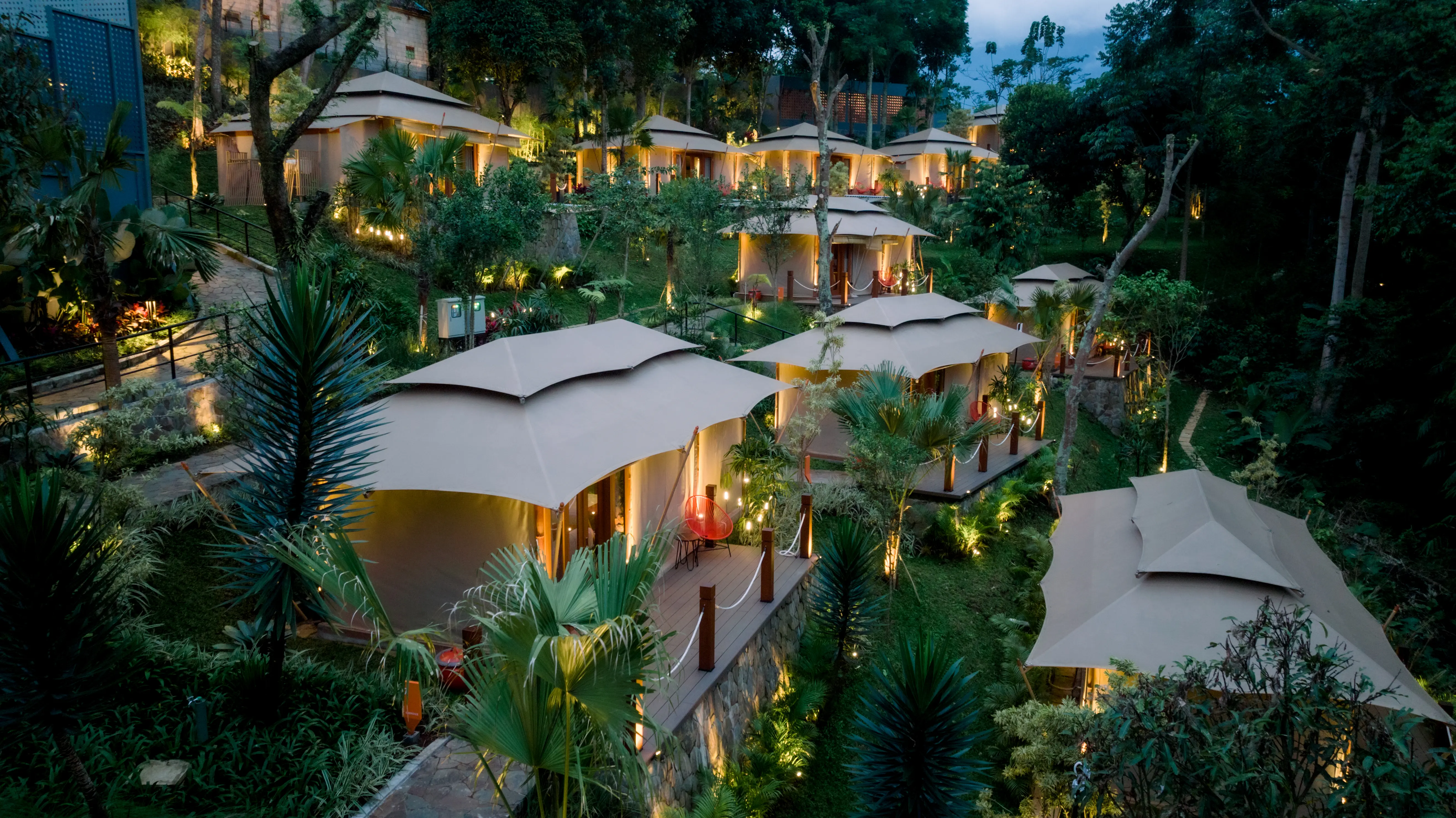 Cherokee Glamping Tent JSI Resort Megamendung